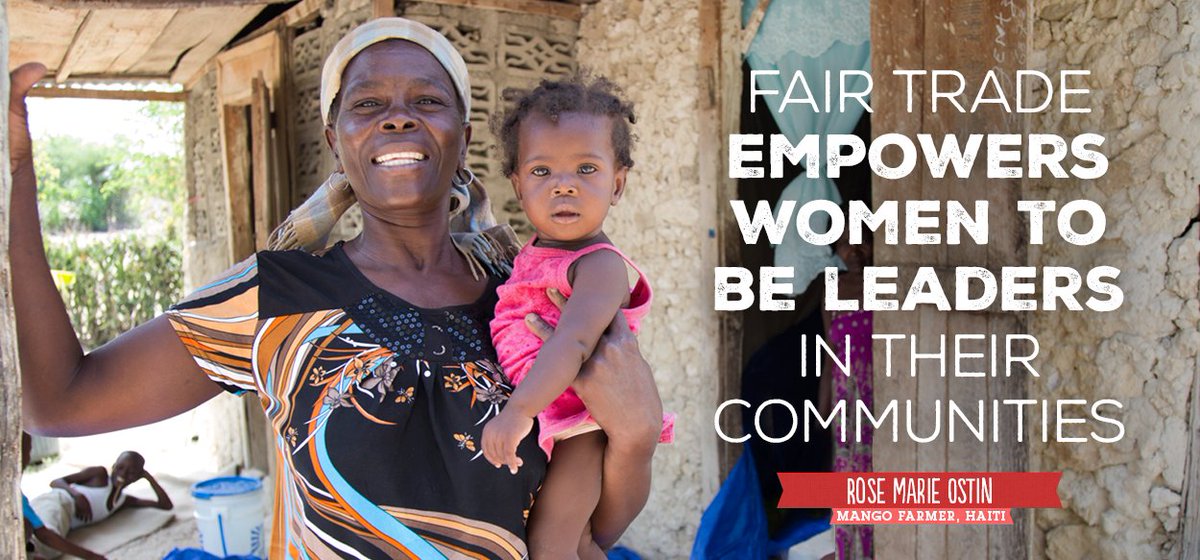 haenow's tweet photo. One of the great benefits of choosing Fair Trade #FairHer #GlobalMoms https://t.co/ea75WOpgA0