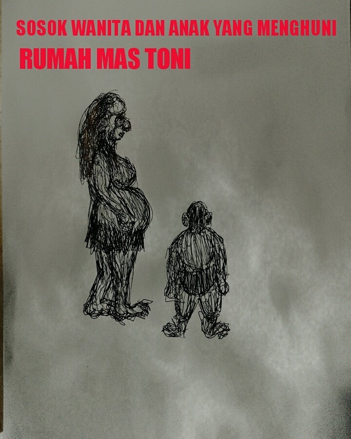 #SketsaNightmare cerita rumah baru Mas Toni