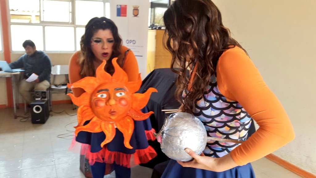 SenameCoquimbo's tweet photo. Con obra de teatro, @OPD_CANELA sensibilizó a los niñ@s de la Escuela Rural Los Rulos acerca del bullying #BuenTrato https://t.co/24I43aYZYK