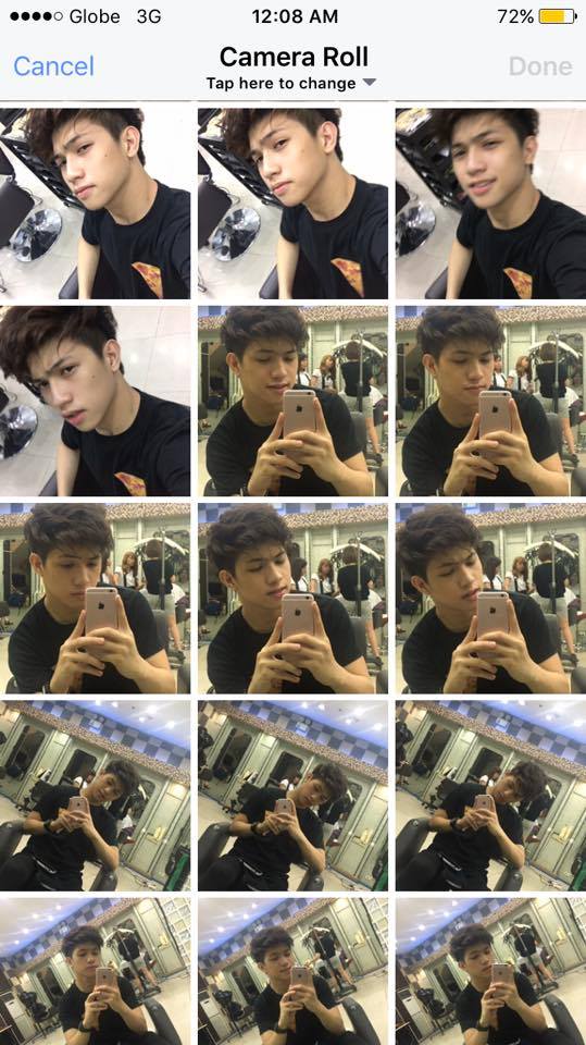 biboychuaa's tweet photo. Happy Birthday orb! @ranzkyle dami mong selfie sa phone ko 😂😂😂 https://t.co/zFoiTmWhaZ