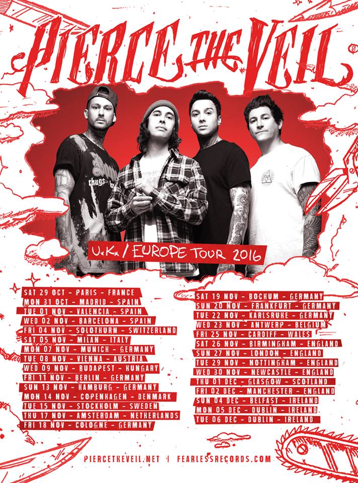 piercethe_band's tweet photo. I wish @piercetheveil would come to Portugal. I wish it so damn hard!
#PTV #Misadventures #ptvtour https://t.co/6AUZz06lUB