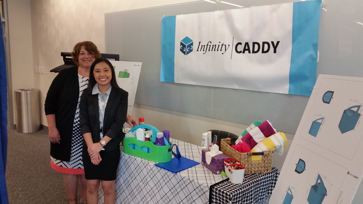 #TBT to last week, Geri accompanied her CEO Belleville mentee to her Trade Show. Follow <a href="/InfinityCaddy/">Infinity Caddy</a> to see more!