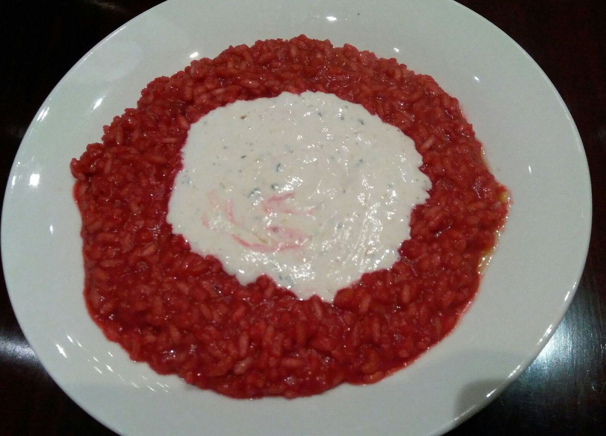 fitfoodiemegha's tweet photo. Beetroot #Risotto by Italian Chef Eraldo @westinpune @ChefAnu.New Menu from 5th May. Do try #Italiandelicacies #Pune https://t.co/kpBLNilbh4