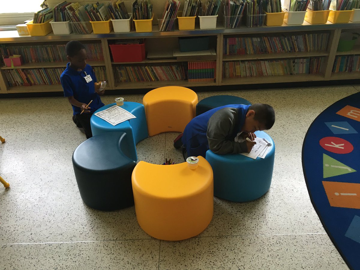 MrsSkolnick's tweet photo. Learning studio model at Palmer Lake is a dream come true!! Engaged, excited, motivated 2nd graders hard at work.. https://t.co/rOmOOzFaAi