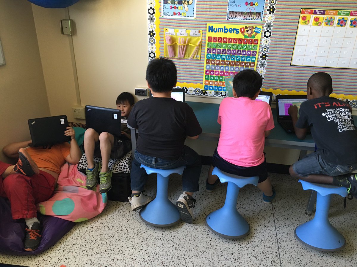 MrsSkolnick's tweet photo. Learning studio model at Palmer Lake is a dream come true!! Engaged, excited, motivated 2nd graders hard at work.. https://t.co/rOmOOzFaAi