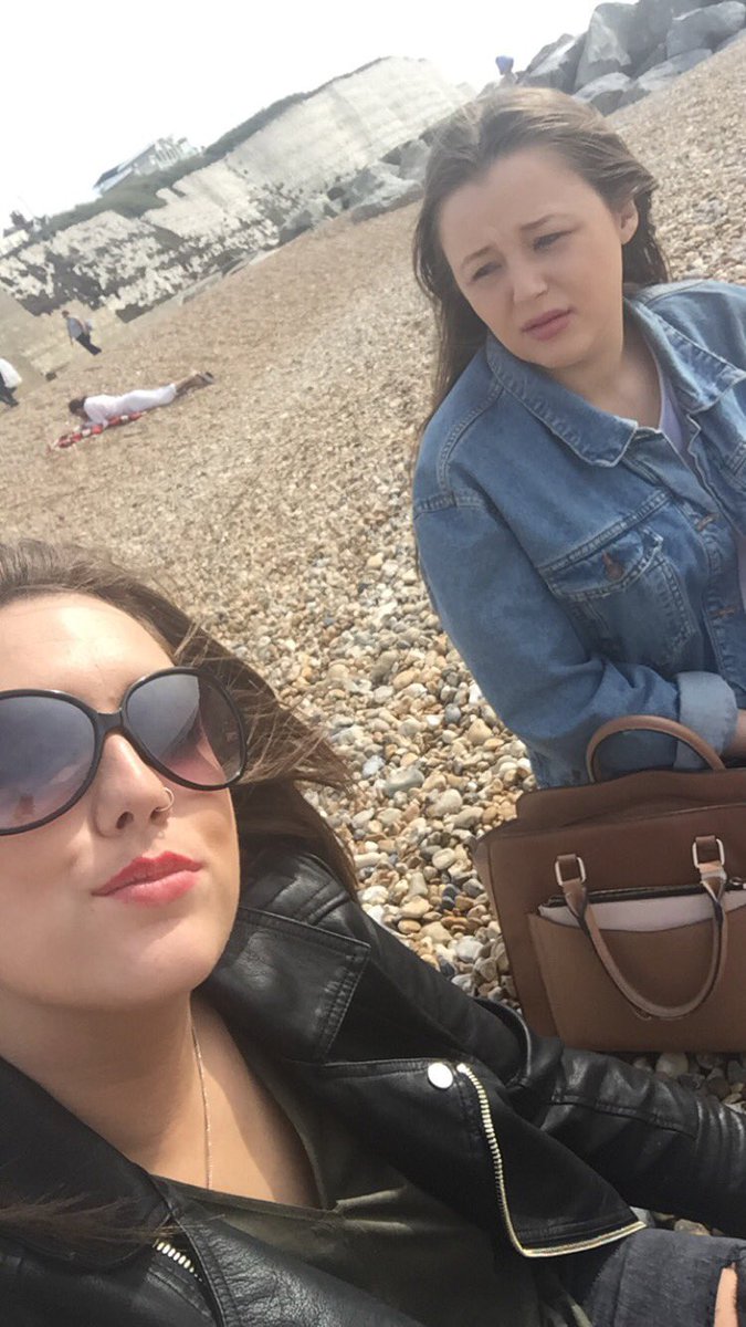 S_chloeee's tweet photo. megaanbishop looking like a moody bitch but one of the best days I've had in ages! 💛☀️👭 https://t.co/rWSJ2W3suZ