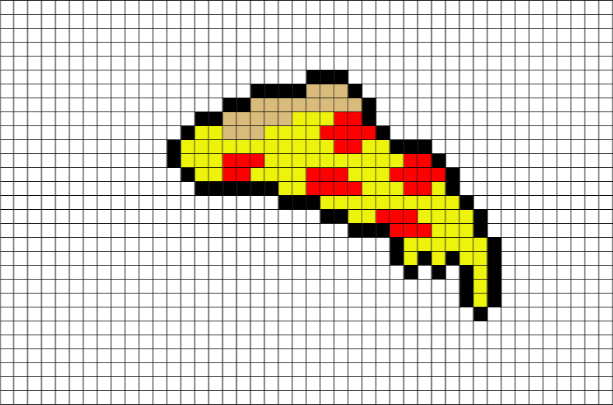 Pixel Art Grid Easy Food - Pixel Art Grid Gallery