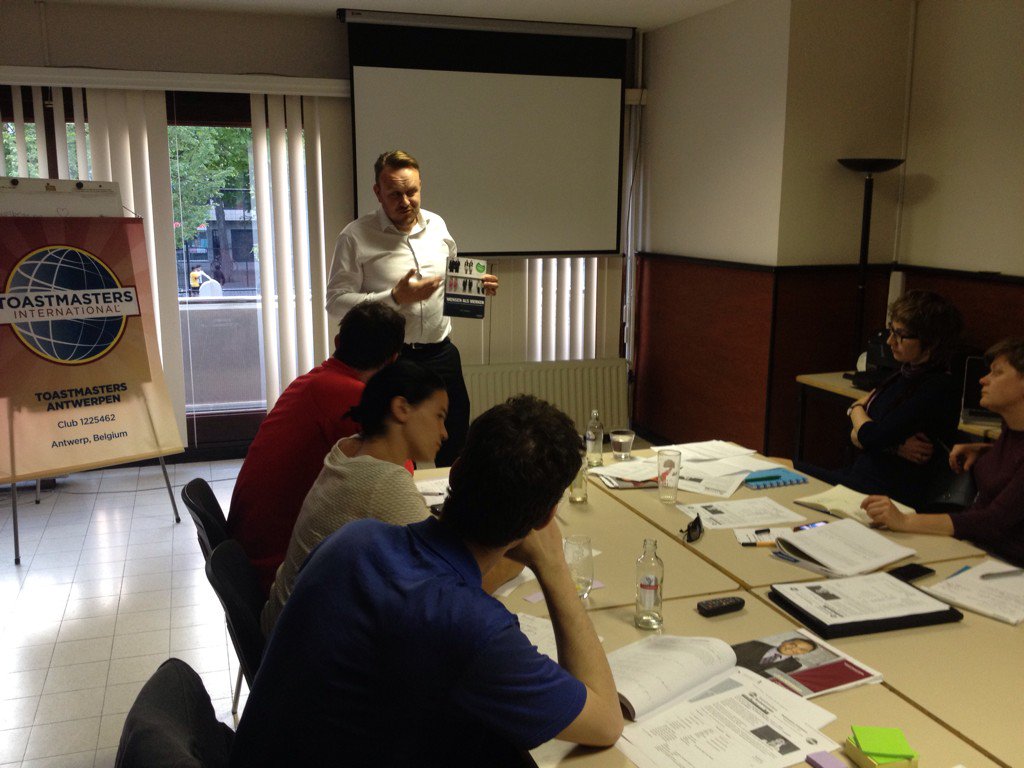 Toastmasters Antwerpen (@tmantwerp) on Twitter photo “@kirstenujvari & <a href="/stefverbeeck/">Stef Verbeeck™</a>’s #personalbranding book made me change my life” @BoveeMaarten in his icebreaker “@kirstenujvari & <a href="/stefverbeeck/">Stef Verbeeck™</a>’s #personalbranding book made me change my life” @BoveeMaarten in his icebreaker