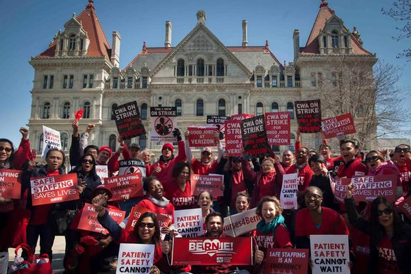 CWADistrict1's tweet photo. The entire labor movement is behind us. #VerizonStrike #StandUp2Vz https://t.co/rjCy4obKr4