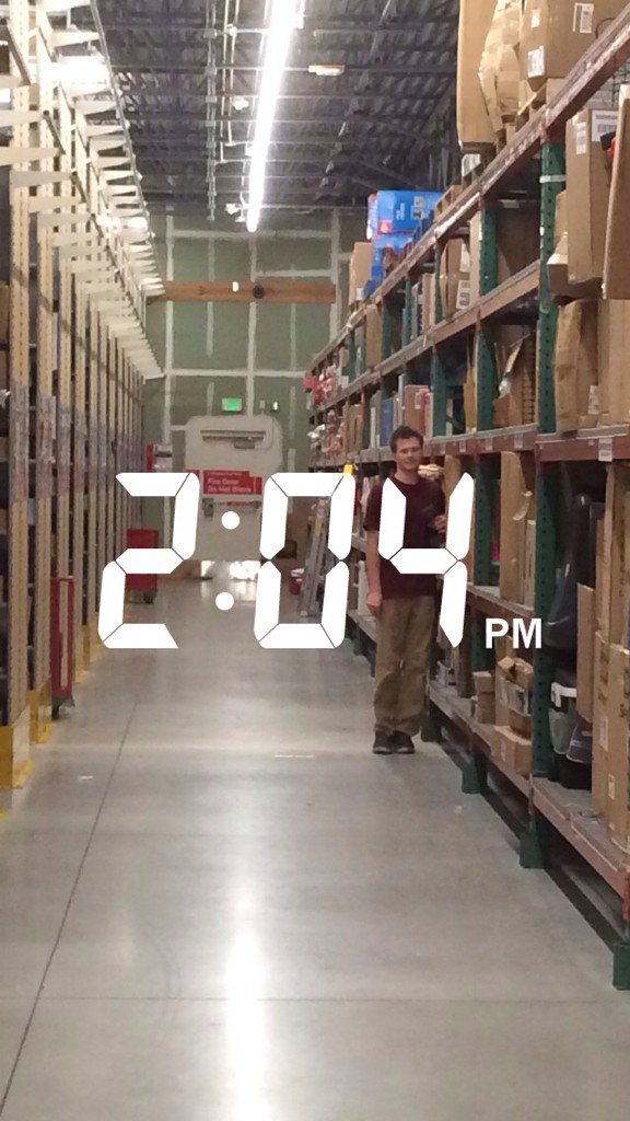 2:04 on a truck day, do you know where your backstock is? David showing off our CLEAN BR! #bestteamever #logistics