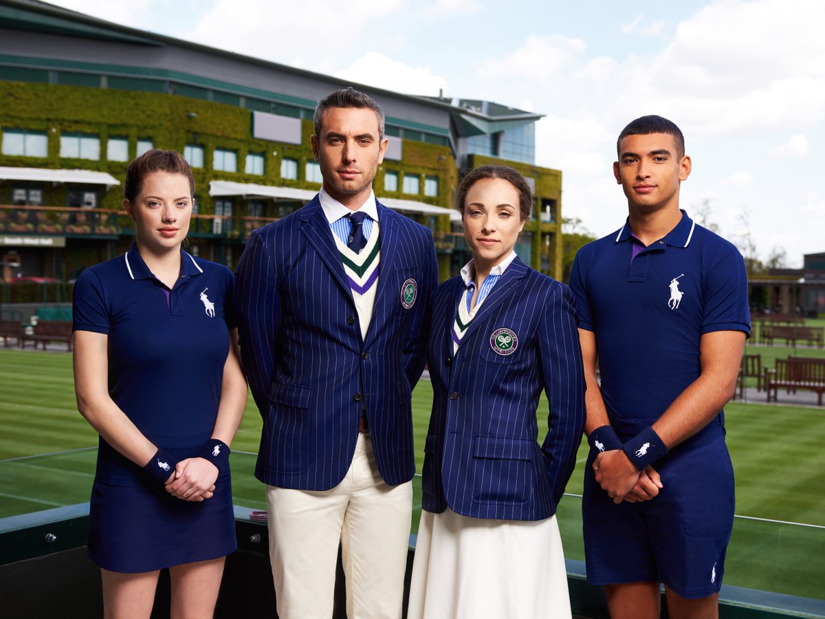 RalphLauren's tweet photo. Introducing the 2016 #Wimbledon on-court uniforms, created exclusively by RL for 130th edition of The Championships https://t.co/kjq7CVNcxZ