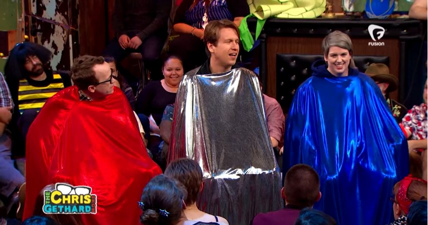 DramaramaEd's tweet photo. Pete Holmes pushes the limits of censorship. #GethHeadsContest #2CGS - https://t.co/SErieZ0yBF https://t.co/yuKalh6JGc