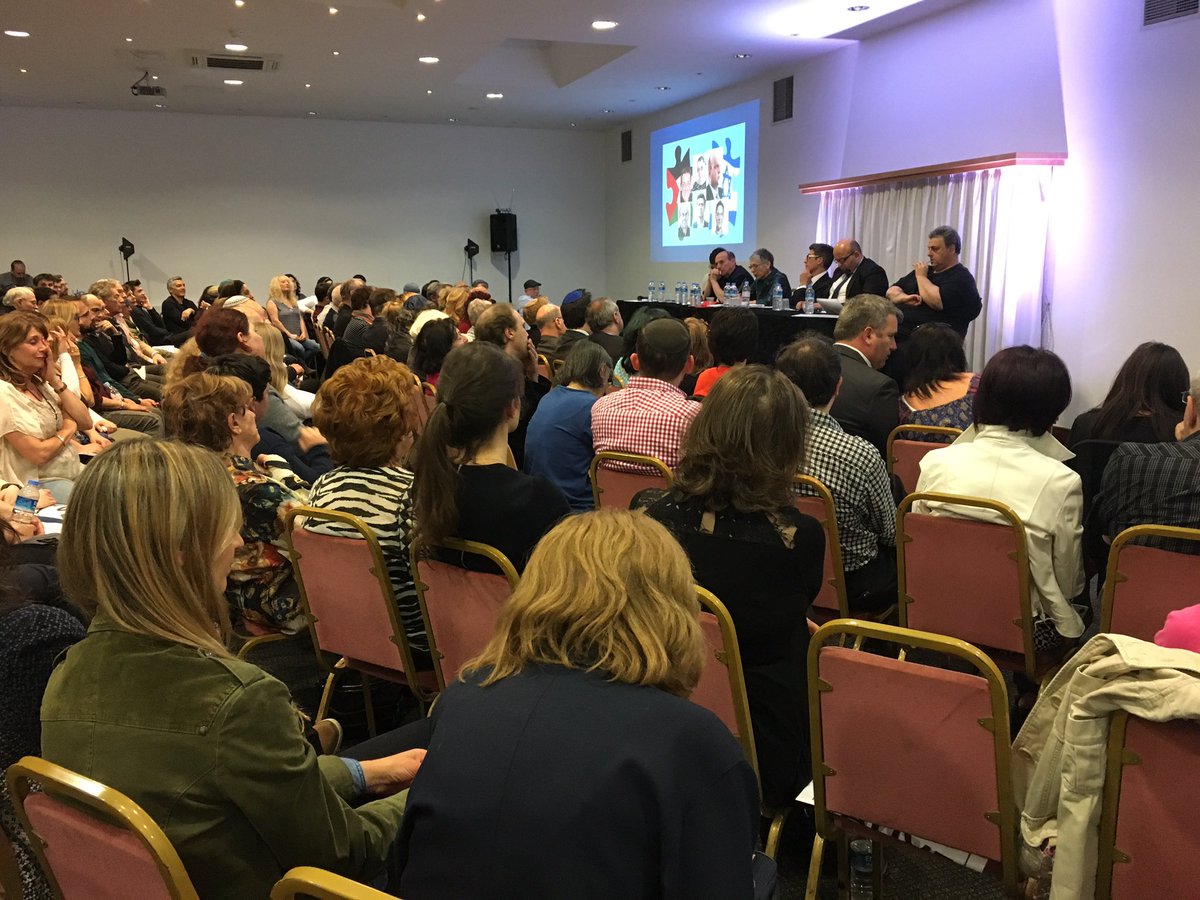 AntisemitismEye's tweet photo. Great turnout to hear Melanie Phillips on the #twostatedebate https://t.co/vM8wHioNau