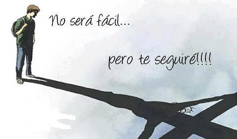 Claudiapolitics's tweet photo. Seguir a Cristo no es nada fácil, pero es desición de valientes. https://t.co/AmxMC4hxNk
