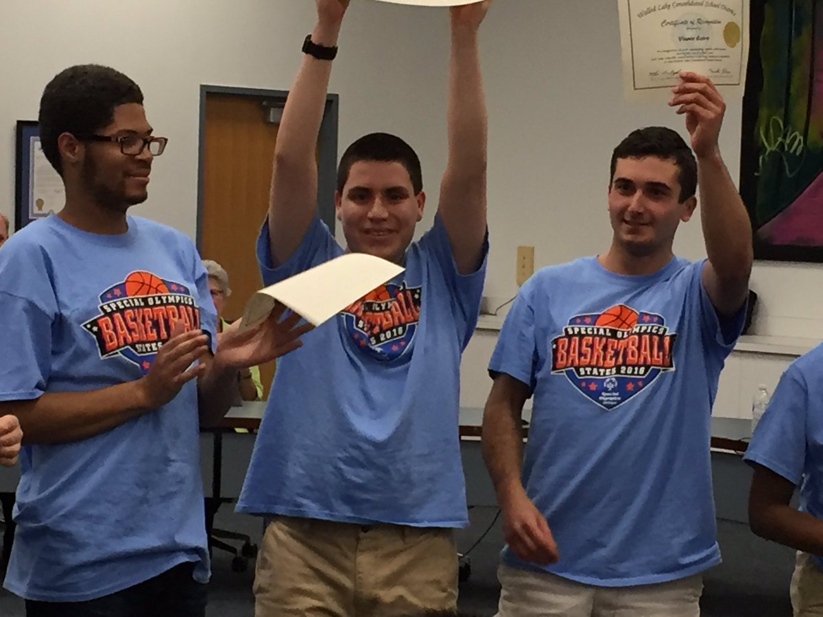 WalledLkSchools's tweet photo. CONGRATULATIONS TO THE Miracles &amp; Mustangs winning Special Olympics basketball games! @kennethgutman https://t.co/Dit5o0ydgK