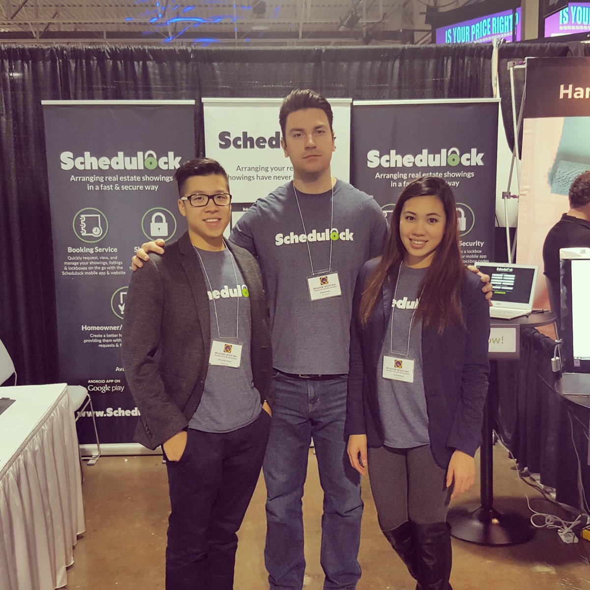 schedulock's tweet image. We had an awesome day 2 at #RealtorQuest! Thanks to everyone who stopped by!