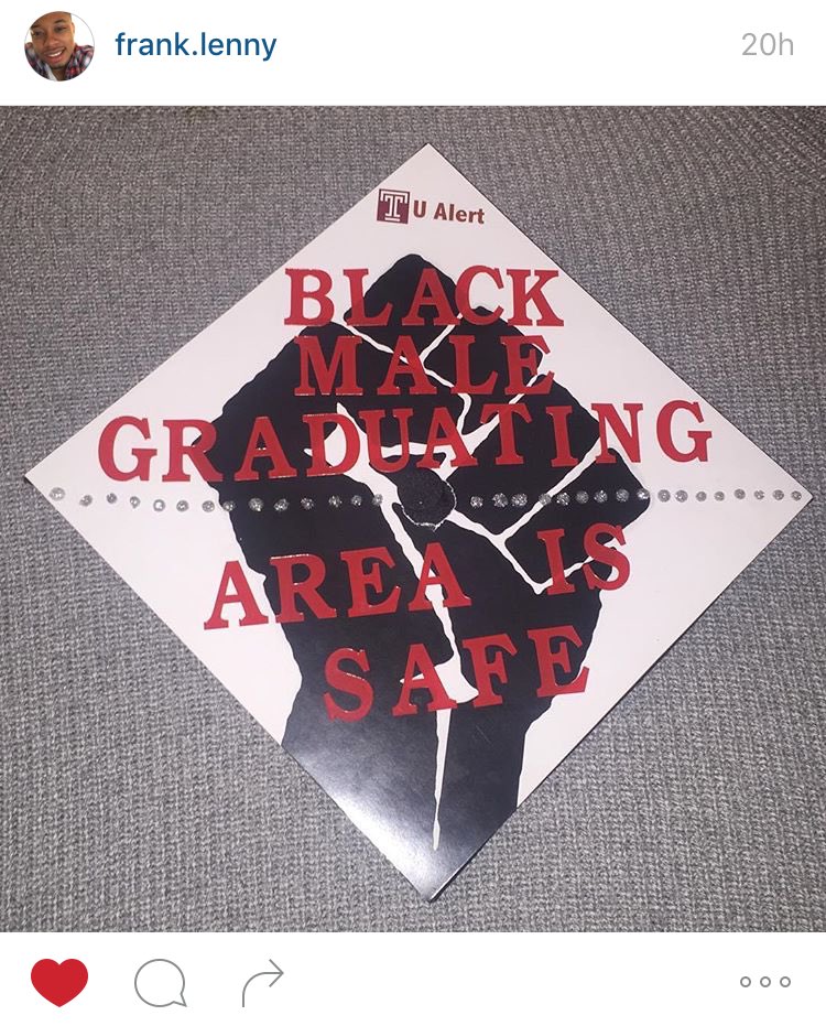 brownskinbre's tweet photo. BY FAR the greatest @TempleUniv #gradhat #tualert I have EVER read 🙌🏾 https://t.co/n0uXyexhmK