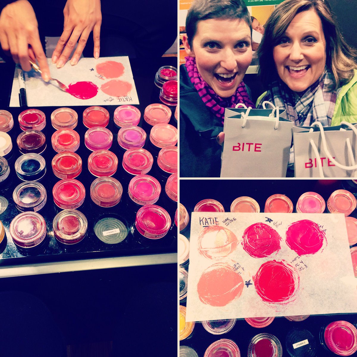 katelin_beal's tweet image. Words cannot express how much I loved my experience at @bitebeauty lip lab!! #bitebeauty #lipstickobsessed