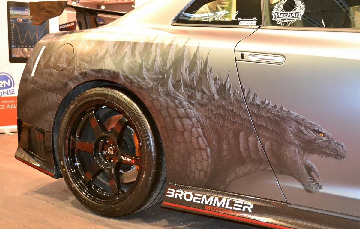 GodzillaSays's tweet photo. I finally found a car I would never crush or eat. #Carzilla https://t.co/WPxJx8onlk