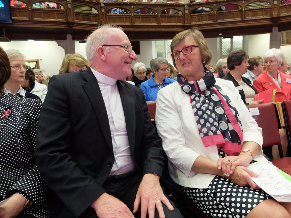 W/ the new <a href="/PWinIreland/">Presbyterian Women</a> president Jean Farlow at today's annual PW meeting. Every blessing for your year in office.