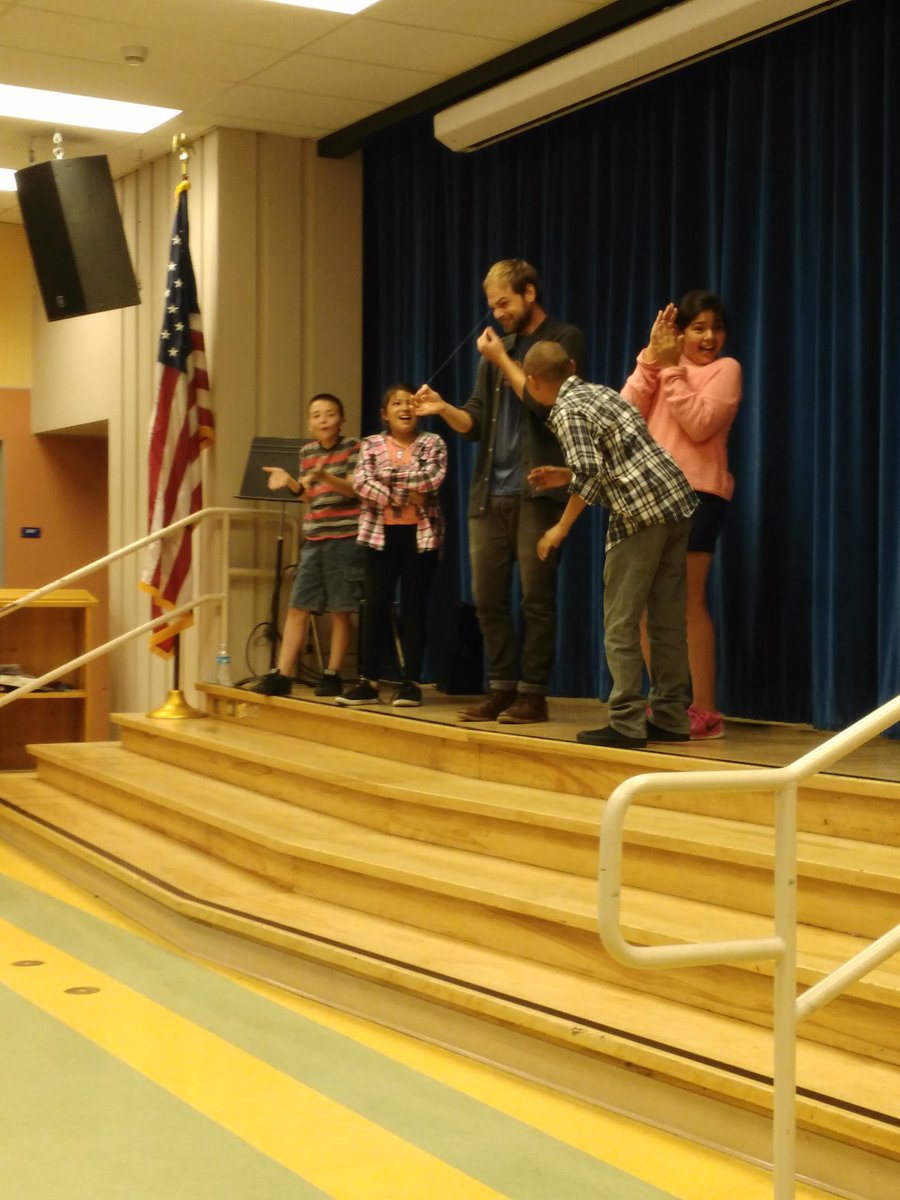 Crestmore students enjoy a magic show! <a href="/Crestmore_CJUSD/">Crestmore Elementary</a> <a href="/pjfrost2/">PJ Frost</a>