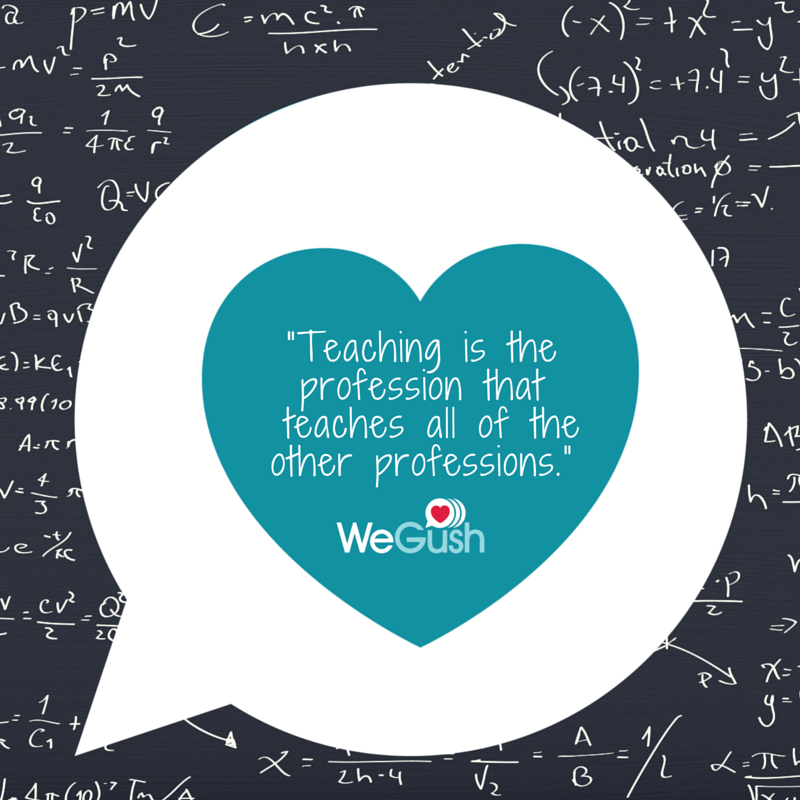 #Teaching is the profession that teaches all the other professions." #UnleashYourGratitude #TeachersAppreciationWeek