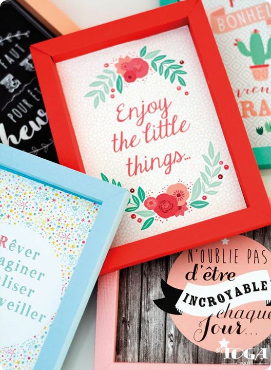 Tuto #DIY ➳ Les affiches positives dans un cadre en papier : buff.ly/24tpYzM