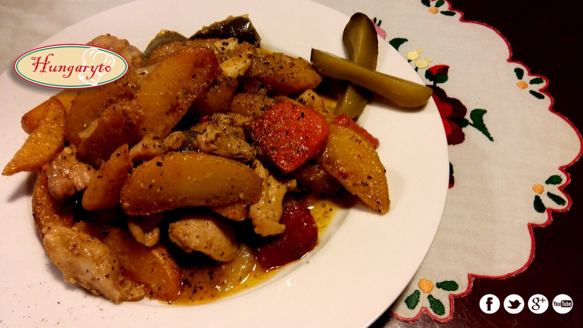 HUNGARYTO's tweet photo. #BRASSOI #pollo #salteado #pollastre #saltejat #csirke #sauteed #chicken #nagyon #finom #buenísimo #foodie #gastro https://t.co/CRDXDkMQV2