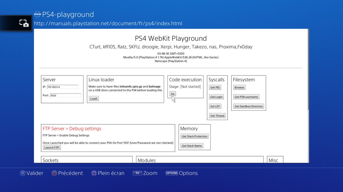 fx0code's tweet image. PS4 Playground With Ftp Server and Debug Settings !!

playstationhax.it/forums/topic/2…

wololo.net/talk/viewtopic…