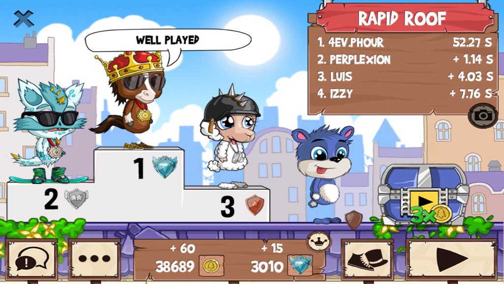 ph0ur's tweet photo. Get on my level, son! #funrun2 #Perplexion #luis #izzy https://t.co/gAfKGb1wW7