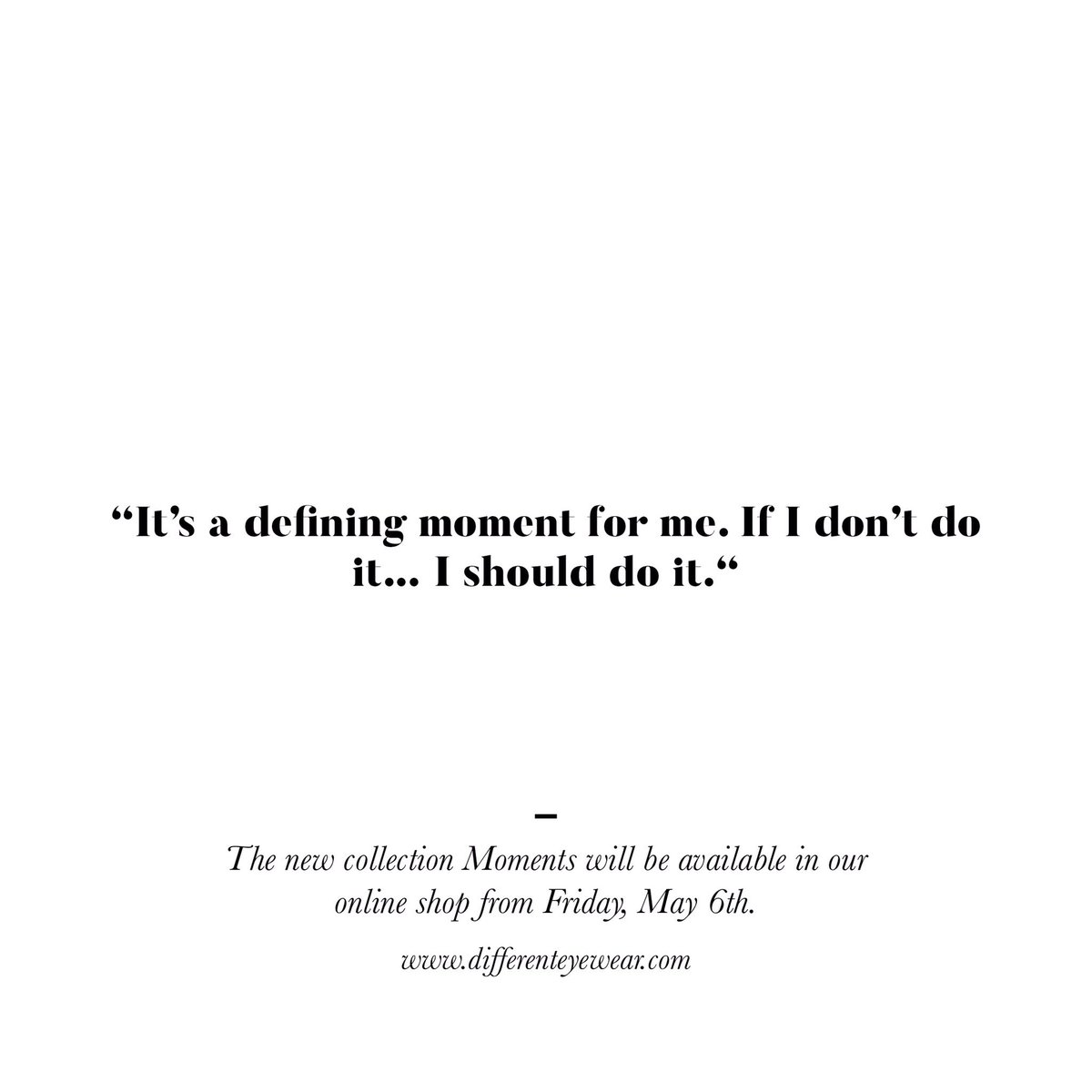 differenteye's tweet photo. 1day until #moments https://t.co/mePkrOfsSx