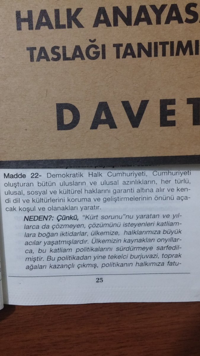 idil_ozgur's tweet photo. #HalkAnayasasıTaslağı Madde 22 https://t.co/Sn8PF9SQWa
