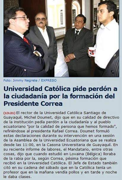 EmilioEsteban06's tweet photo. Q fuertes declaraciones. Correa esta d salida, con o sin Pame nadie l quiere y a nadie l conviene. #PedimosDisculpas https://t.co/o5MOXkgmjR