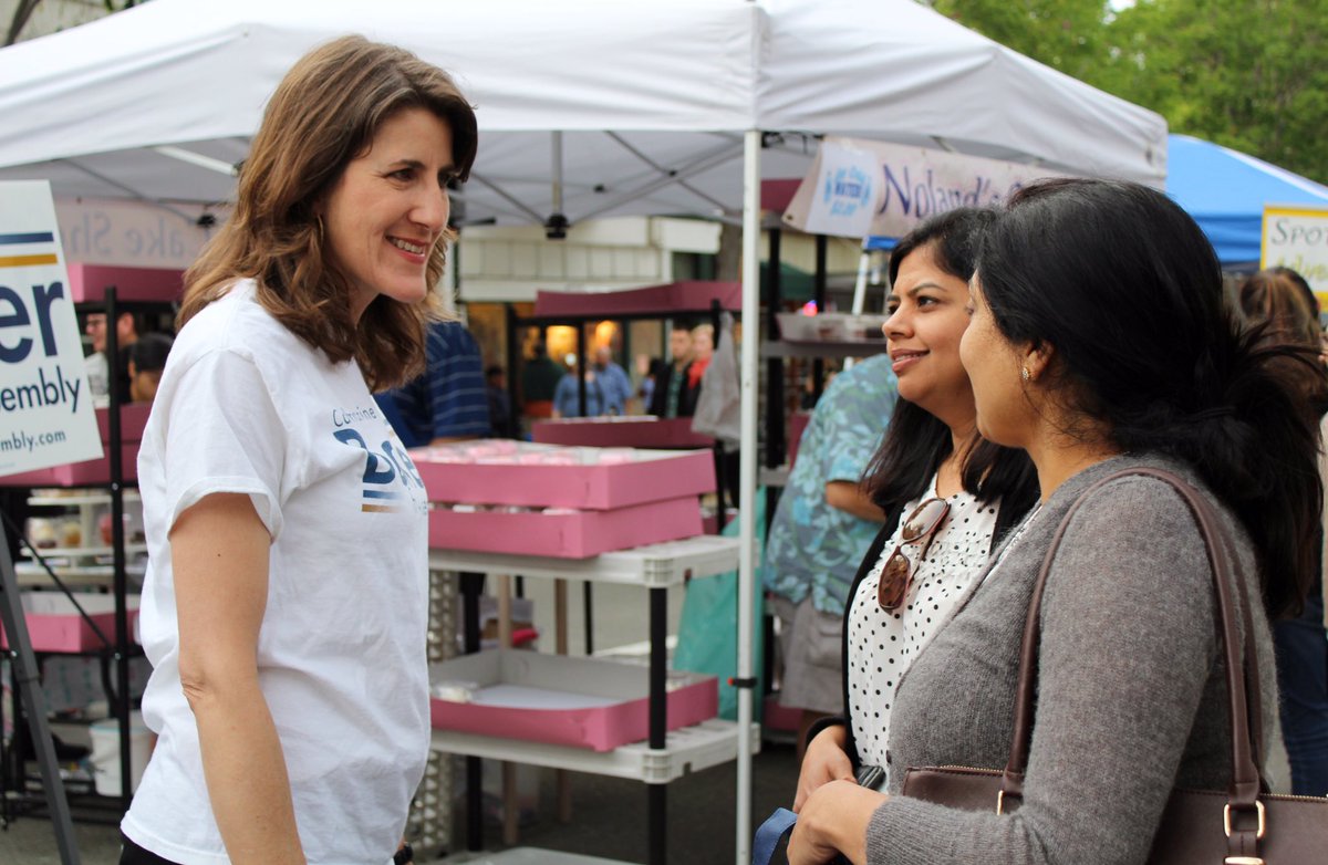 Baker4Assembly's tweet image. Great time at last night's @PleasantonDT #1stwednesday talking w/ voters in #AD16!