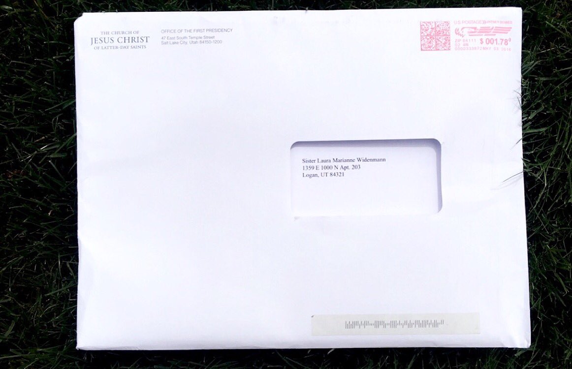 LWidenmann's tweet photo. MISSION CALL HAS ARRIVED!!! https://t.co/Af8fD8eAs4