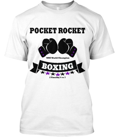 WayneMcCullough's tweet photo. Taking orders for #PocketRocketBoxing tshirts - Santa Monica area pick up in the next couple of wks - $20 cash. https://t.co/1boaFyioHl