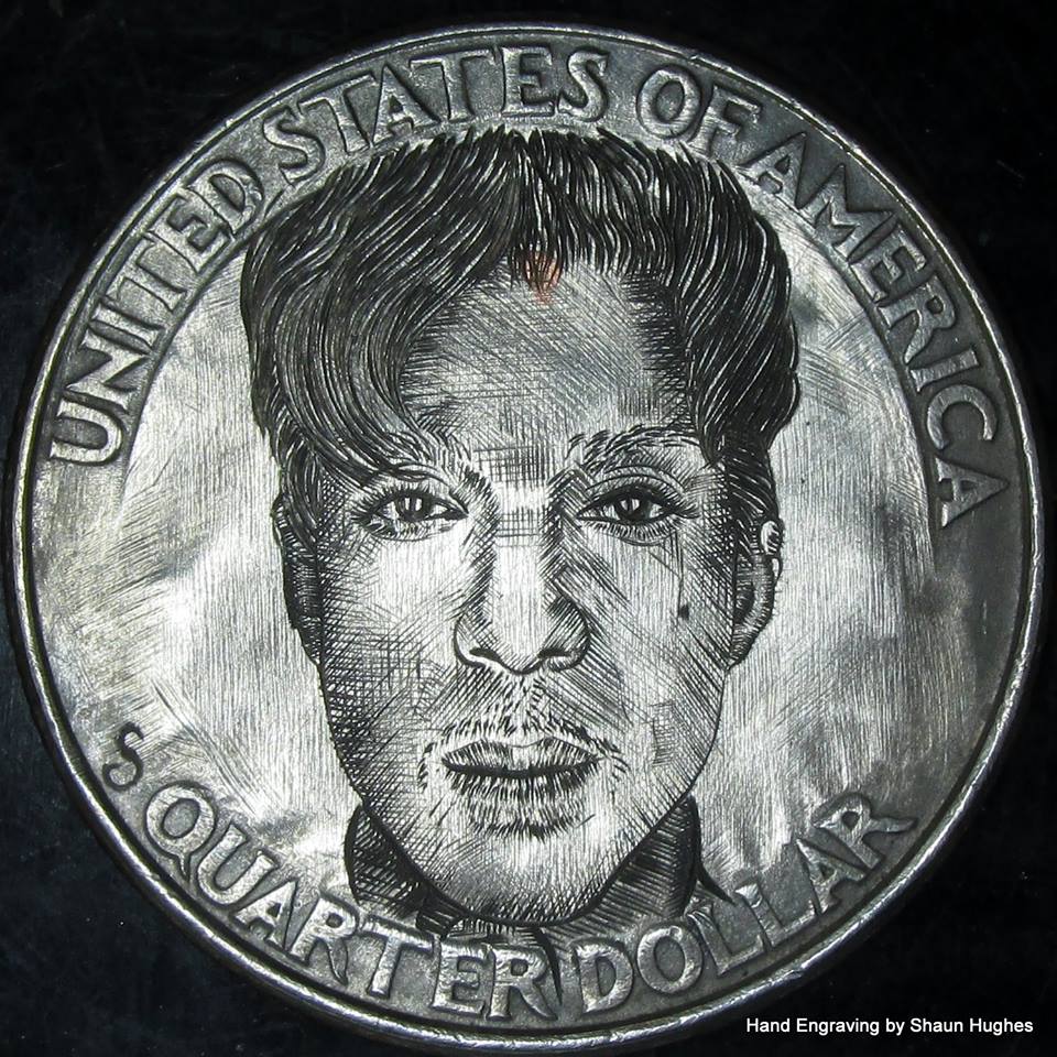 5haun750's tweet photo. #Prince #TributeCoin #HandEngraved #CoinCarving #CoinArt #HoboCoin by #ShaunHughes --> https://t.co/Cm0cyewppy https://t.co/YLGShxUAus