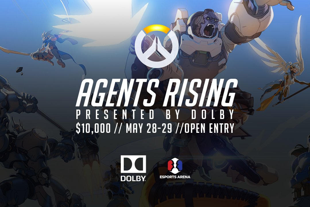 We are excited to announce Agents Rising, a <a href="/PlayOverwatch/">Overwatch</a> event presented by <a href="/Dolby/">Dolby</a>!

Info: bit.ly/26XXtsw