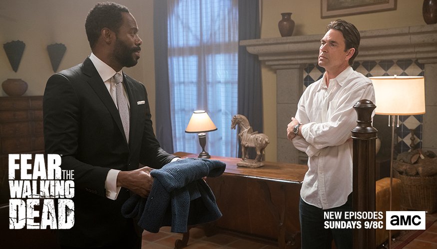 FearTWD's tweet image. Will they be reunited in Baja? #FearTWD