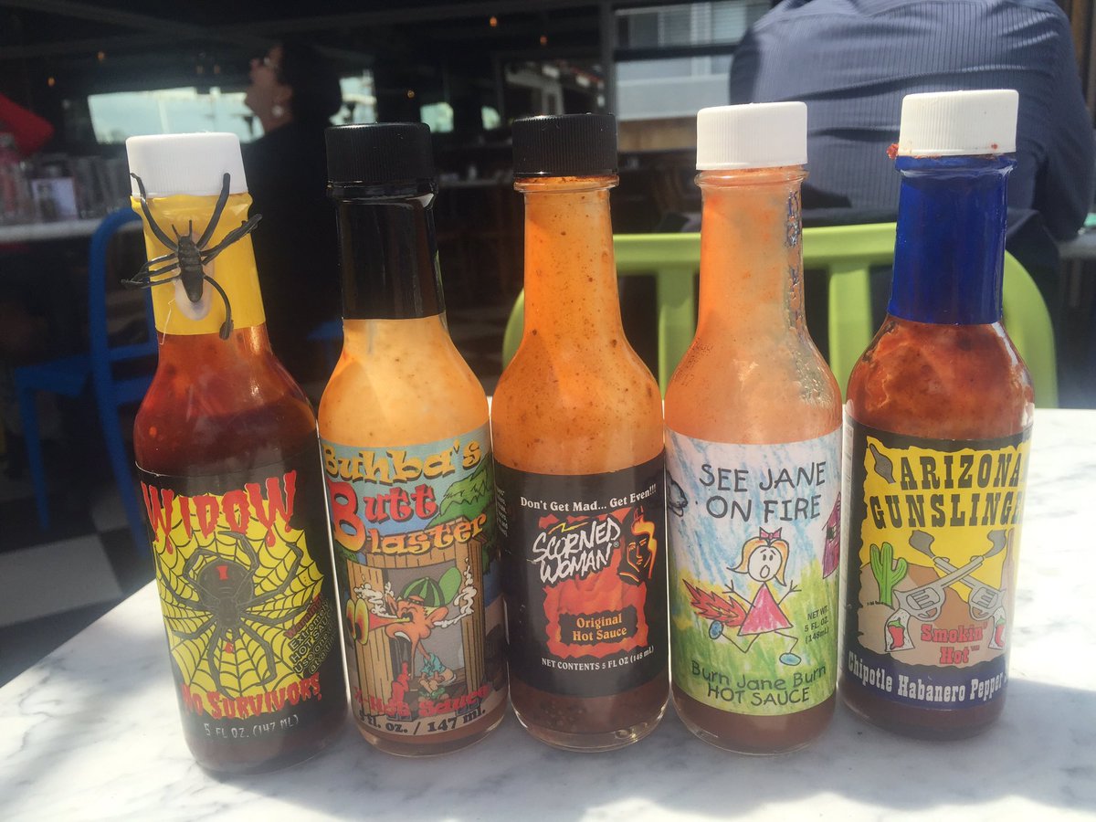 Loving these hot sauce names @ Salito's restaurant in #sausalito