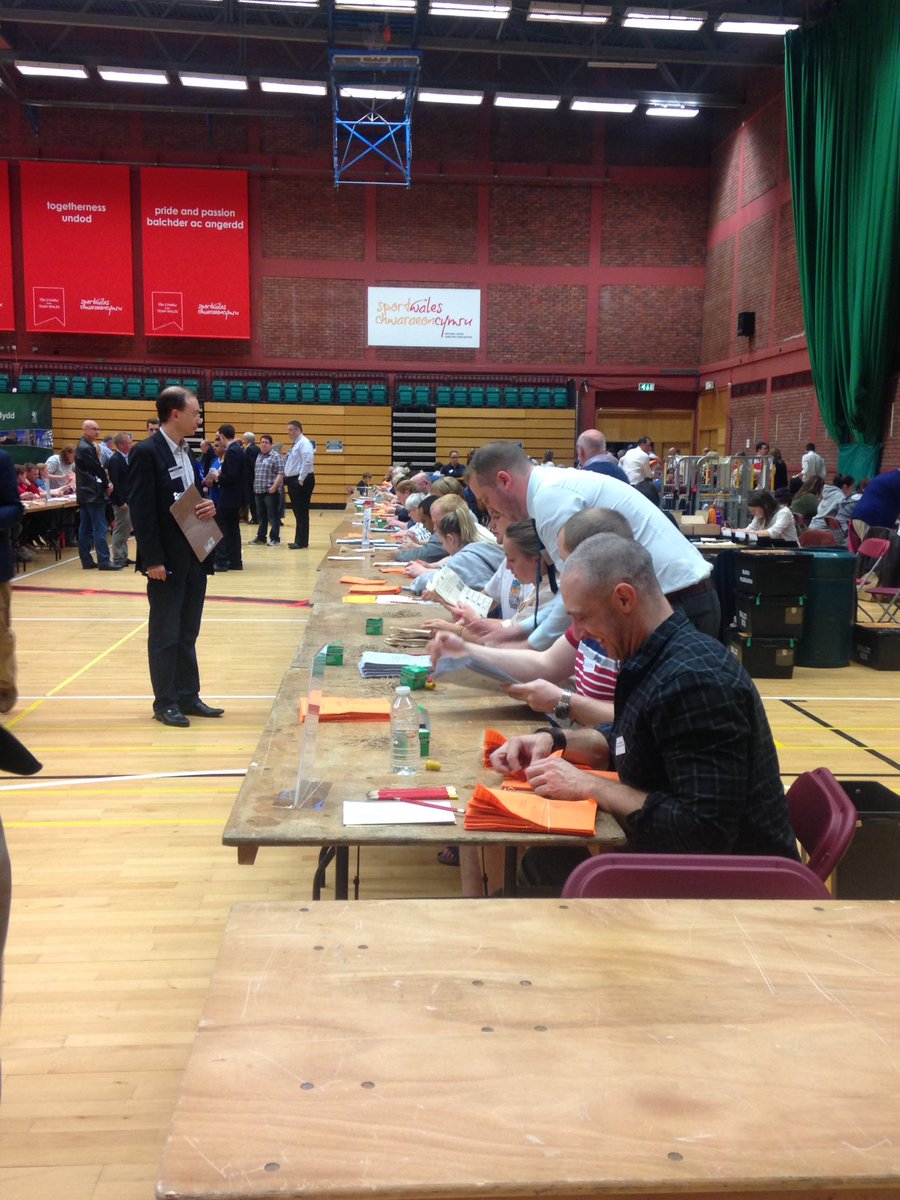 ruthmosalski's tweet photo. The counting has begun #cdfcount #Wales2016 https://t.co/UF2gWZbBFV