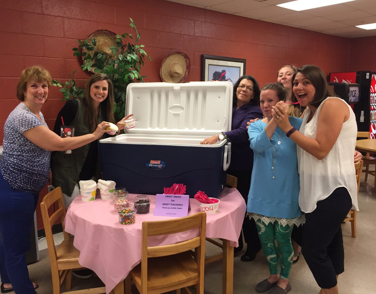 TCBY Thursday! Sweet treats for sweet teachers!! #weloveourteachers