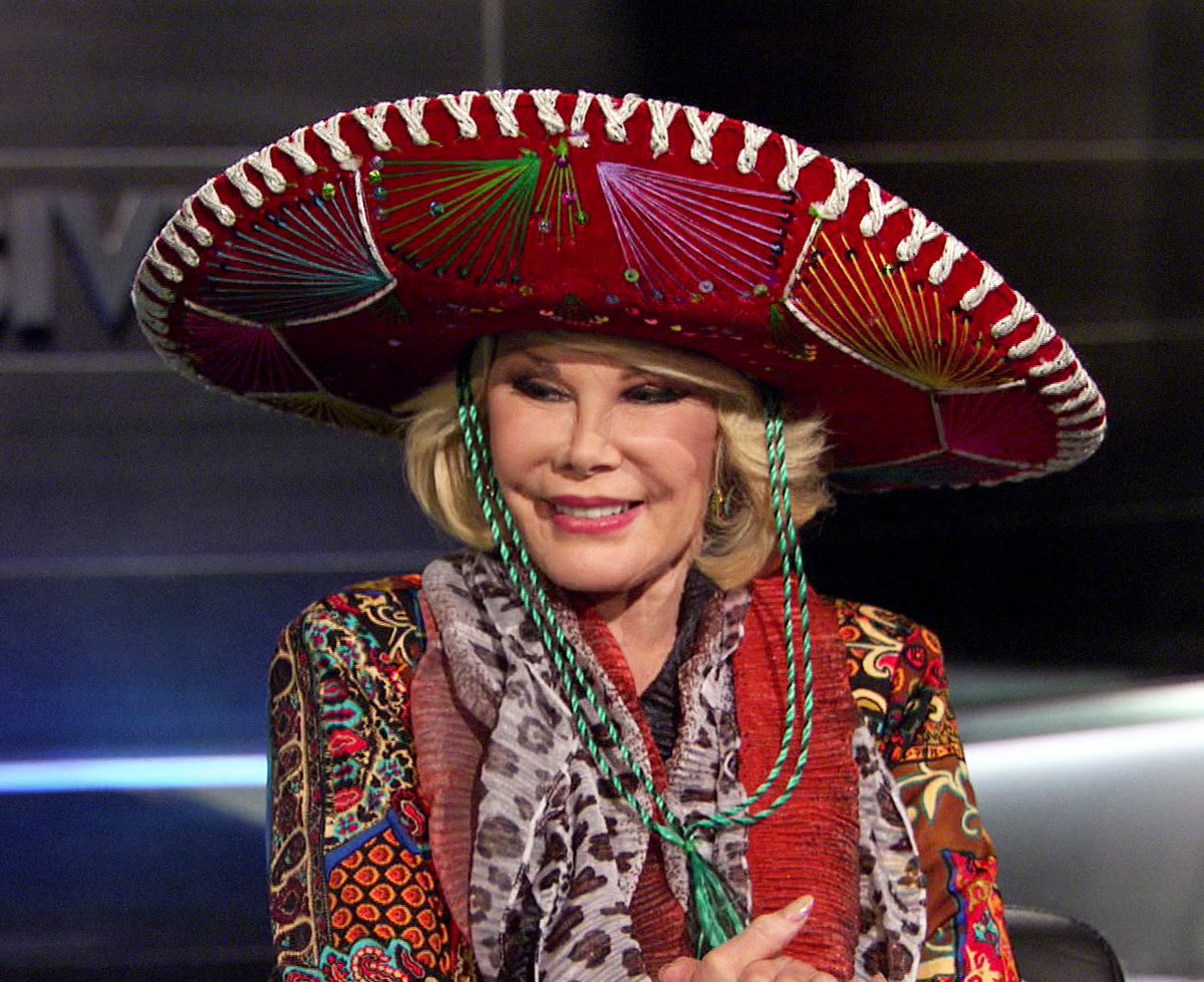 Joan_Rivers's tweet image. #TBT from @MelRivers: Happy Cinco de Mayo! #JoanRivers #MelRivers