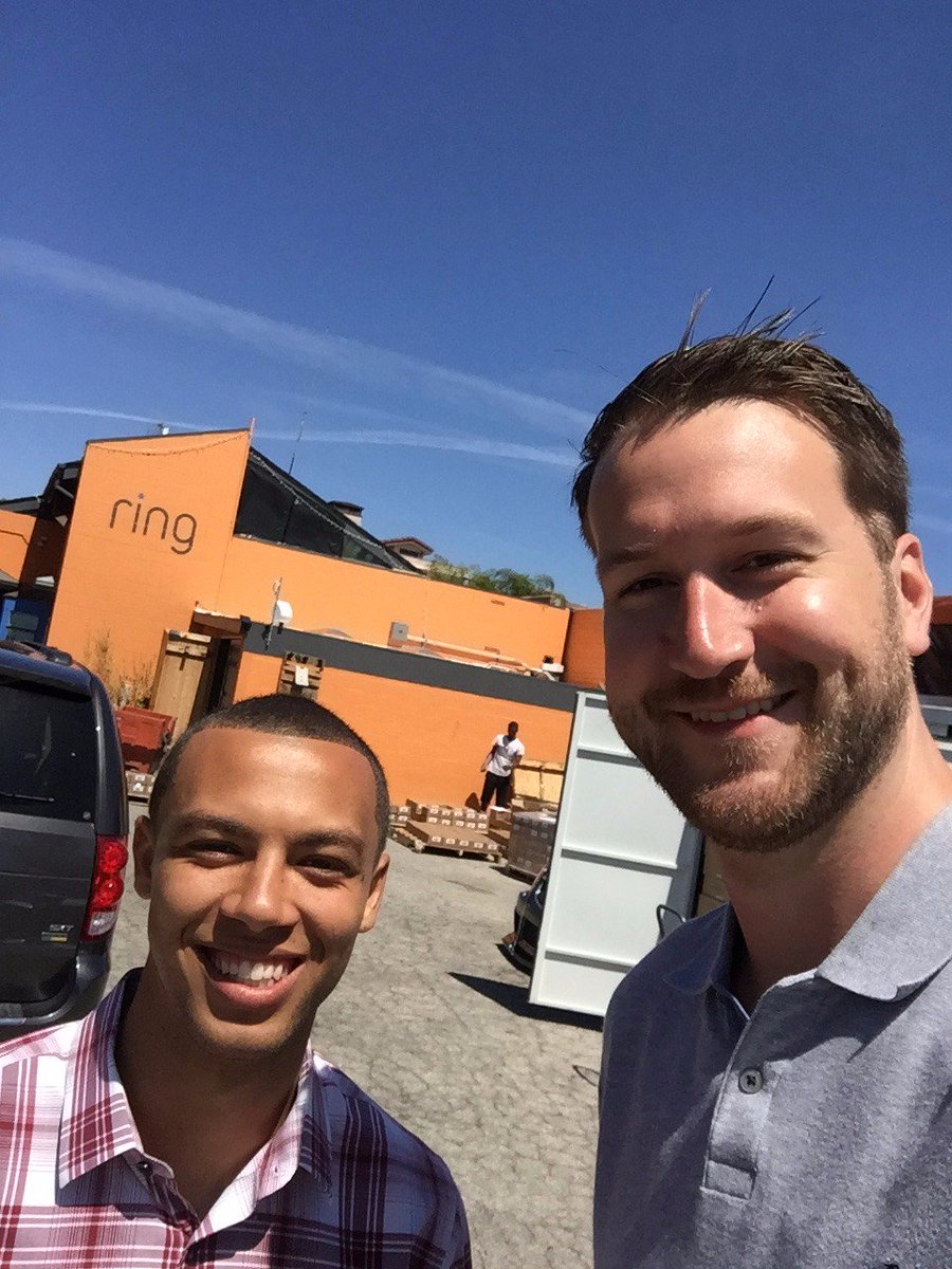 blakearnet's tweet photo. Been a great couple weeks at @ring! #AlwaysHome #connectedhome https://t.co/pRkDlNY84P