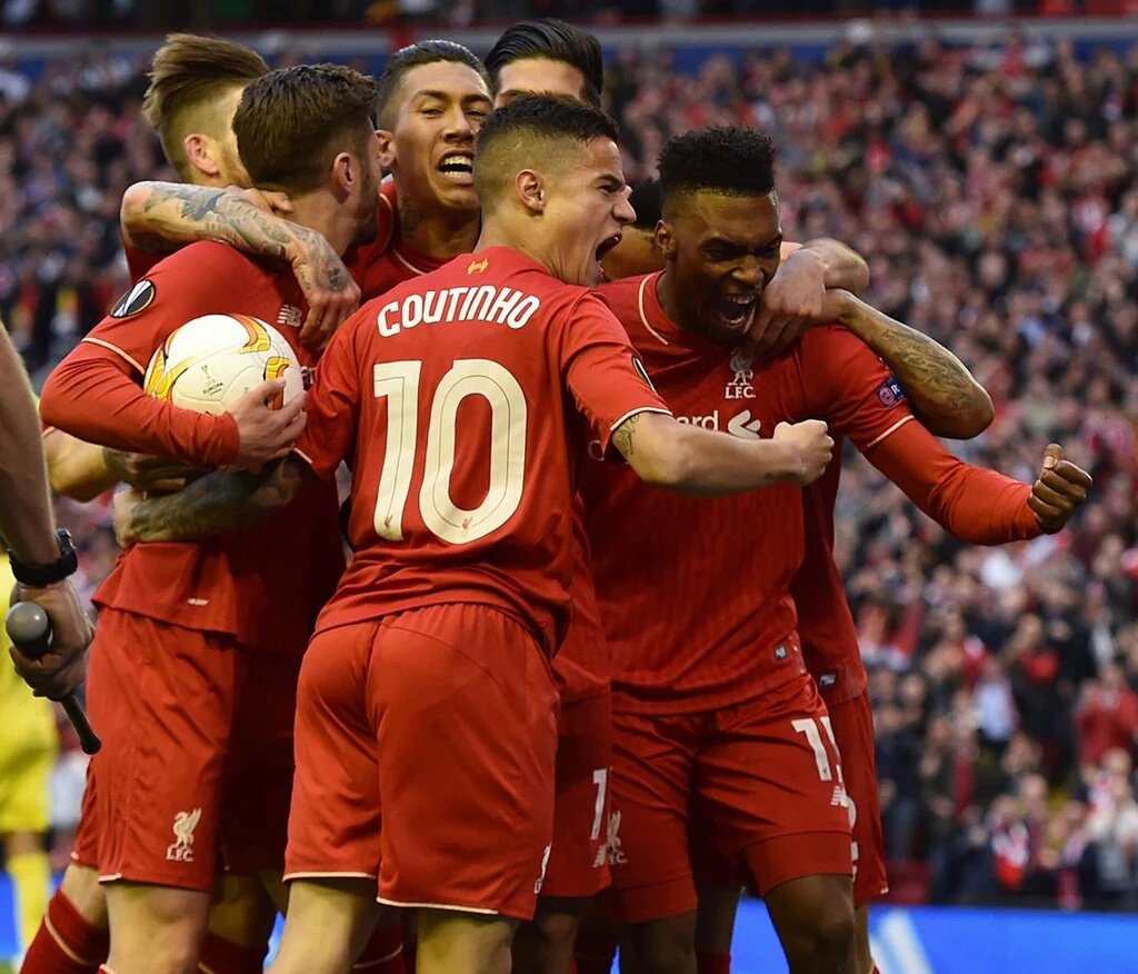 ftbllktchp's tweet photo. ⚽🍅 Liverpool beat Villarreal 3-0 (agg 3-1) at Anfield to reach the Europa League final. #LIVVIL #UEL https://t.co/ljtKLkDat6