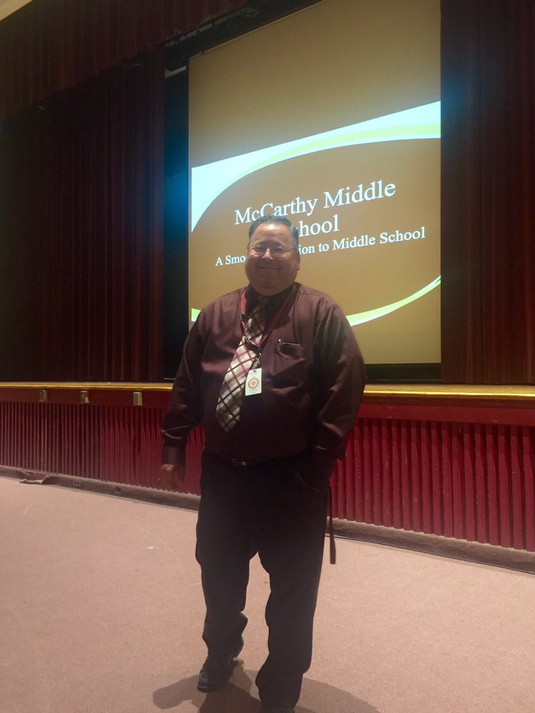 dr_hirsch's tweet photo. Fifth Grade Curriculum Night at McCarthy MS @McCarthyMS_AP https://t.co/UlO26ODQuz