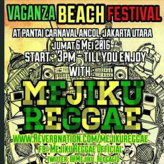 Sore ini ! <a href="/Mejiku_ReggaeID/">MEJIKU REGGAE</a> live at. Vaganza Beach Festival,Pantai Carnaval-Ancol.