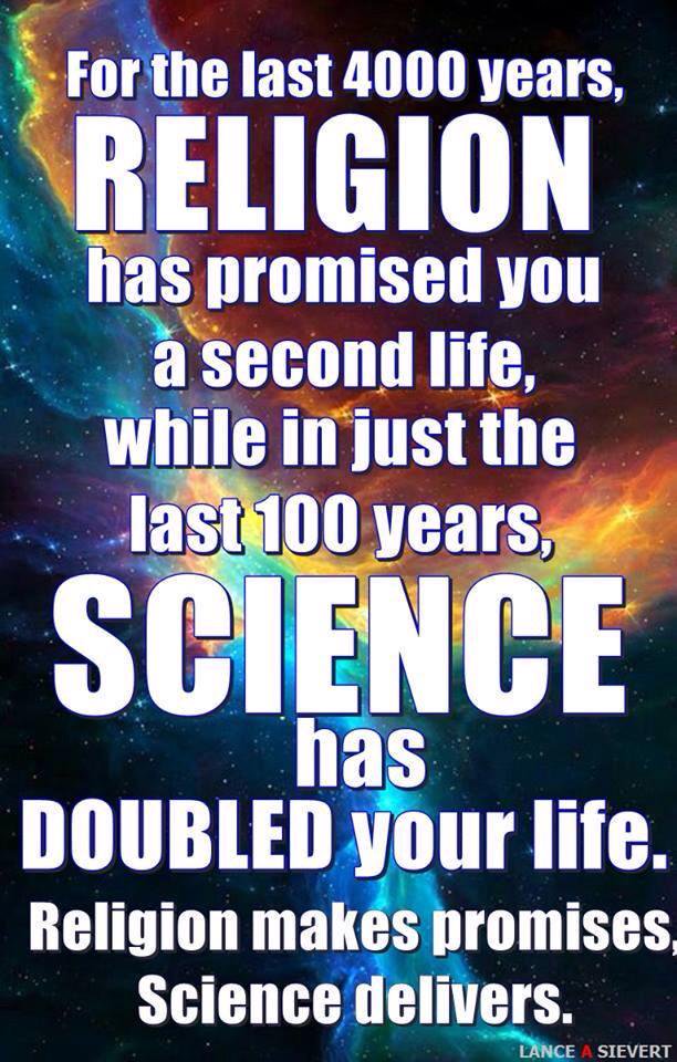 AtheistWorld's tweet image. Never trust those who promise you a great reward that requires you to die in order to get it.