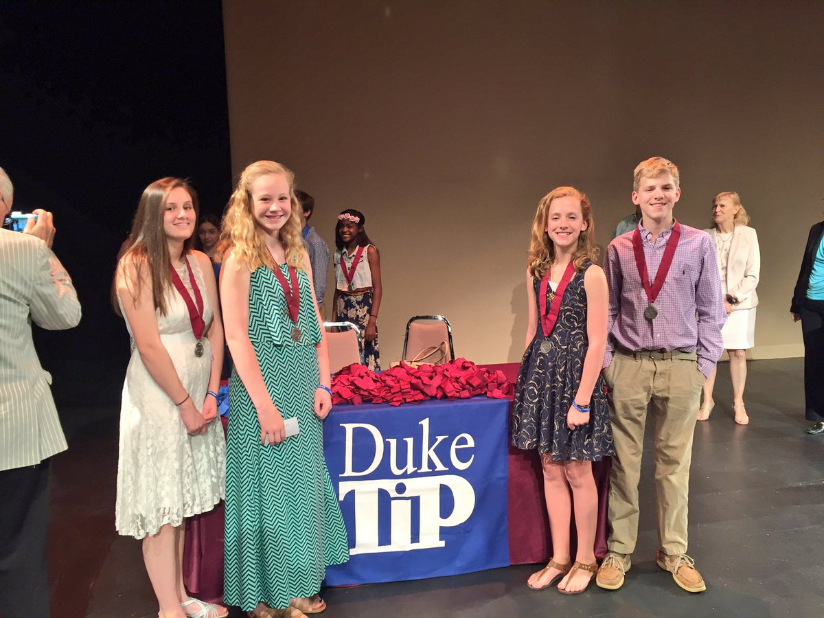 Congratulations to our 7th Grade Academic Achievers for being recognized by <a href="/DukeTIP/">Duke TIP</a>!