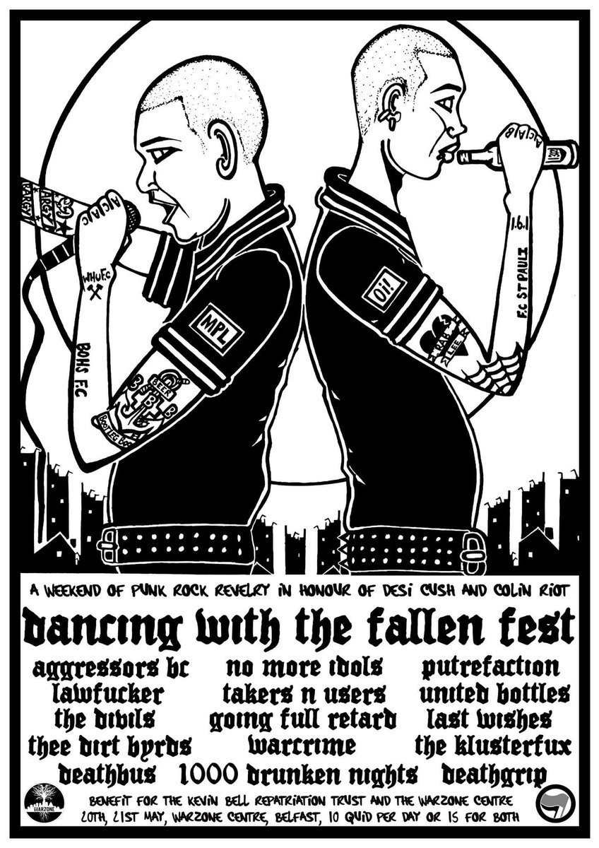 AggressorsBC's tweet photo. Next up for us!  Dancing with the fallen fest 2016.  Great line up and a great cause @warzonegroup @ourbelfastmusic https://t.co/9a4kS5jz9A